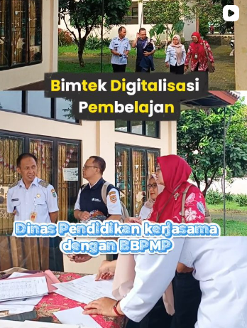 📢 Bimbingan Teknis Digitalisasi Pembelajaran